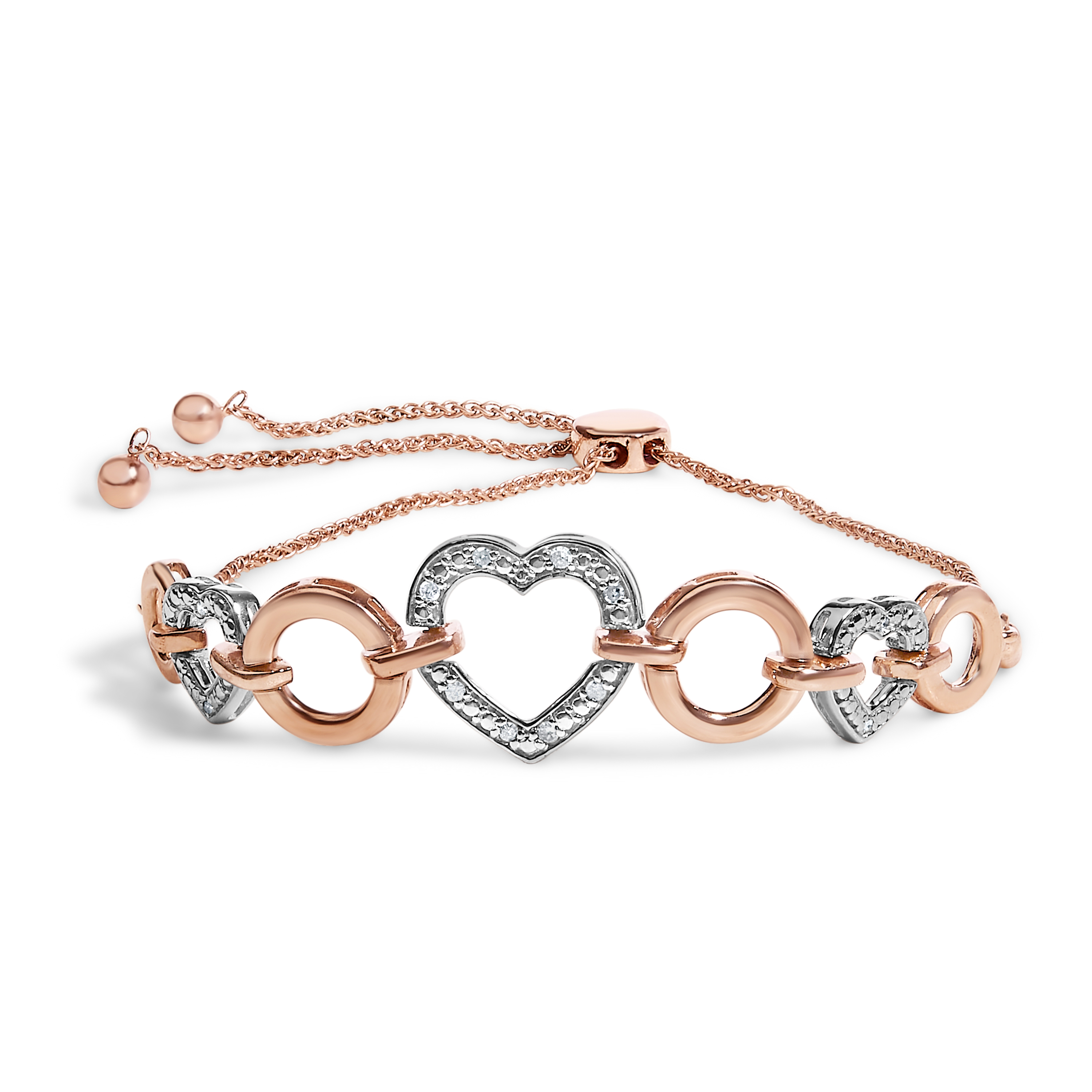 14k Rose Gold Plated 925 Sterling Silver 723$
